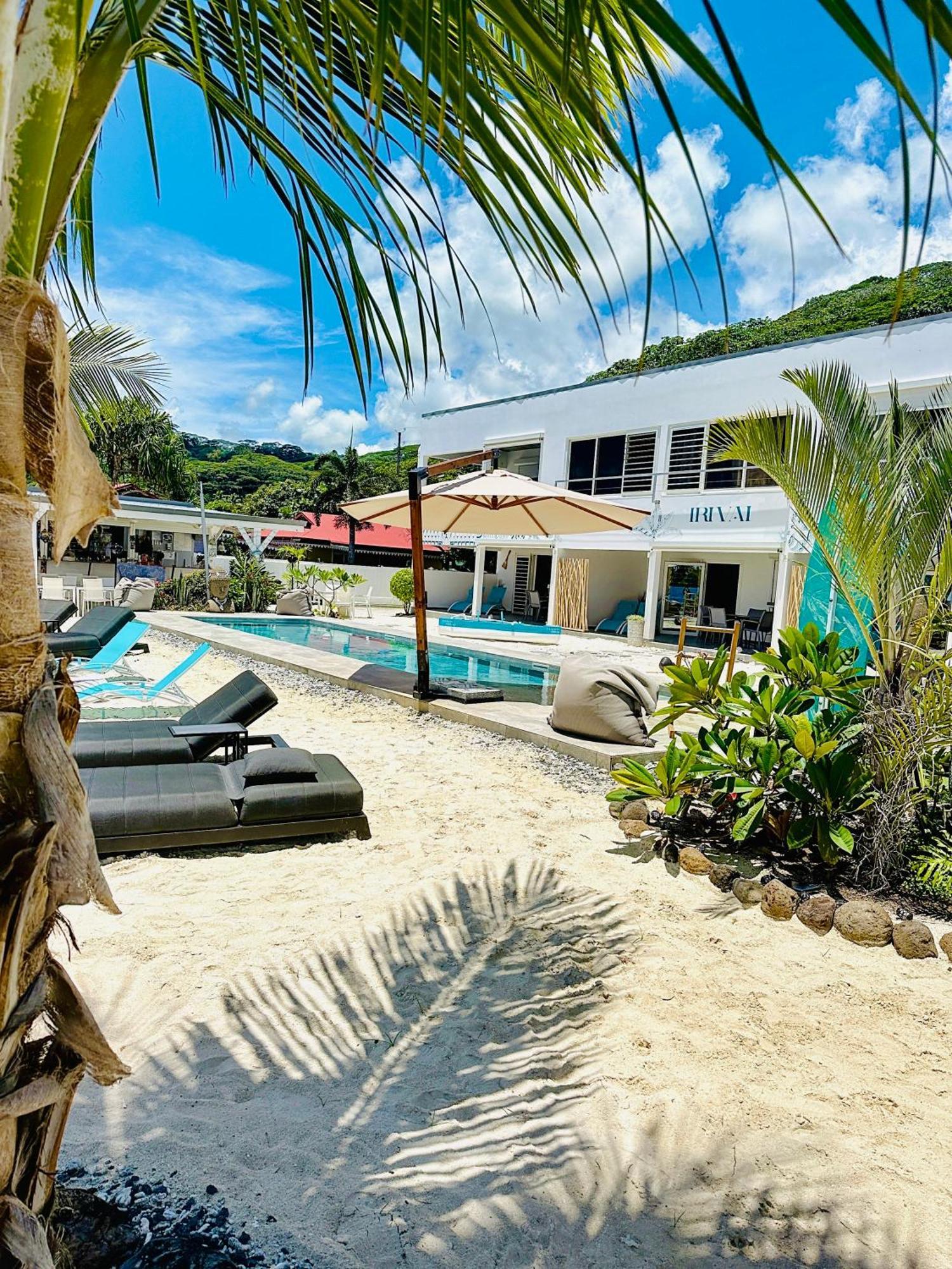 Pension Irivai, Appartement Uo Uo 3 Chambres Vue Mer Uturoa Bagian luar foto