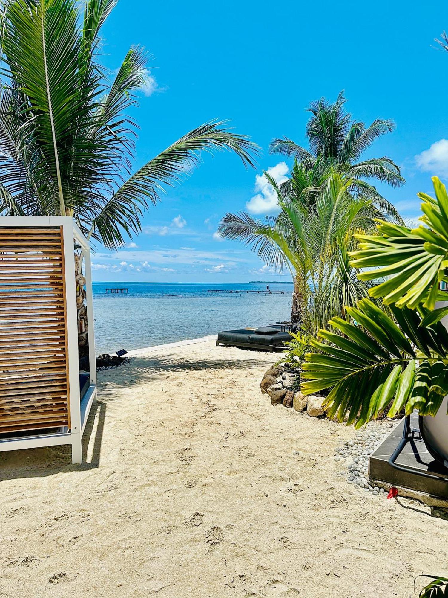 Pension Irivai, Appartement Uo Uo 3 Chambres Vue Mer Uturoa Bagian luar foto