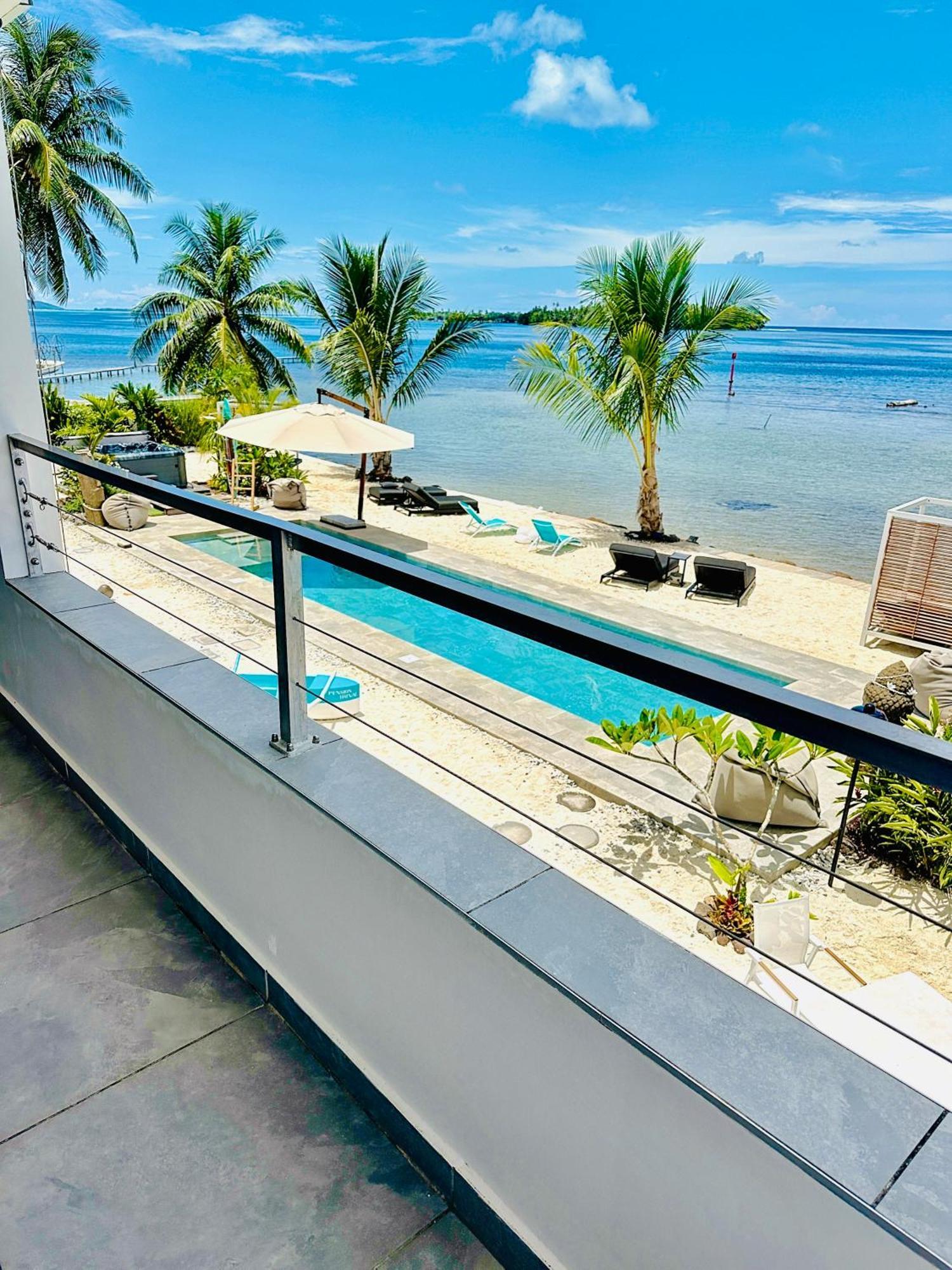 Pension Irivai, Appartement Uo Uo 3 Chambres Vue Mer Uturoa Bagian luar foto