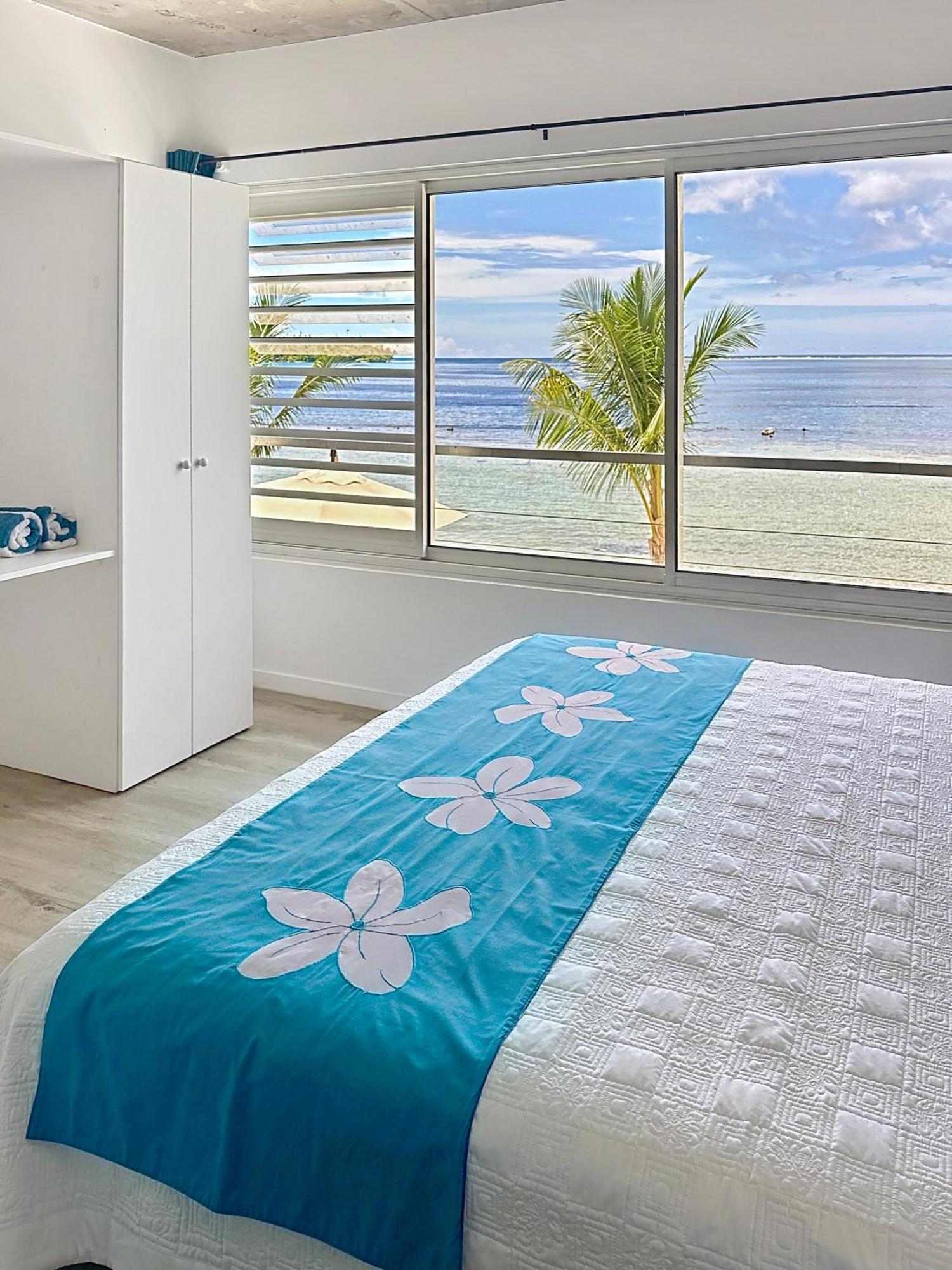 Pension Irivai, Appartement Uo Uo 3 Chambres Vue Mer Uturoa Bagian luar foto