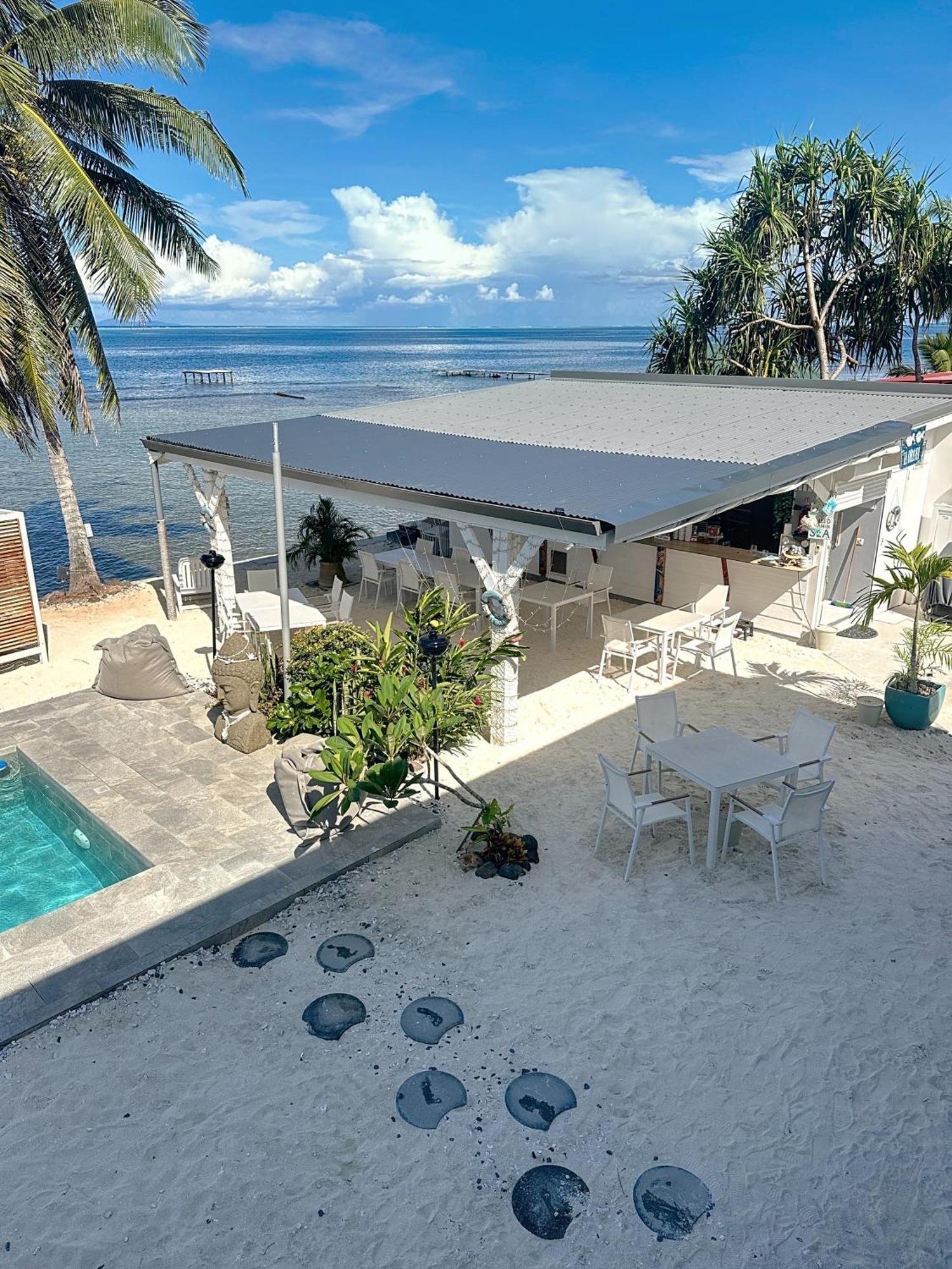 Pension Irivai, Appartement Uo Uo 3 Chambres Vue Mer Uturoa Bagian luar foto